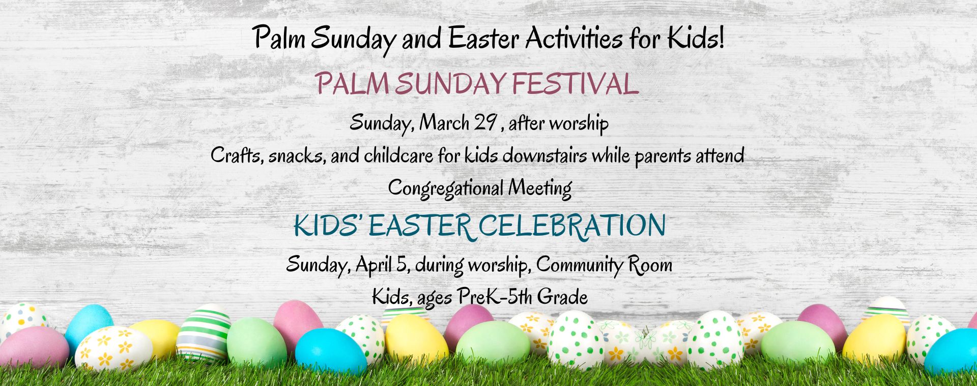 Kids Holy Week
